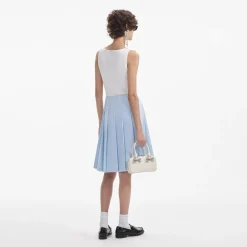 Satin Midi Skirt^self-portrait Hot