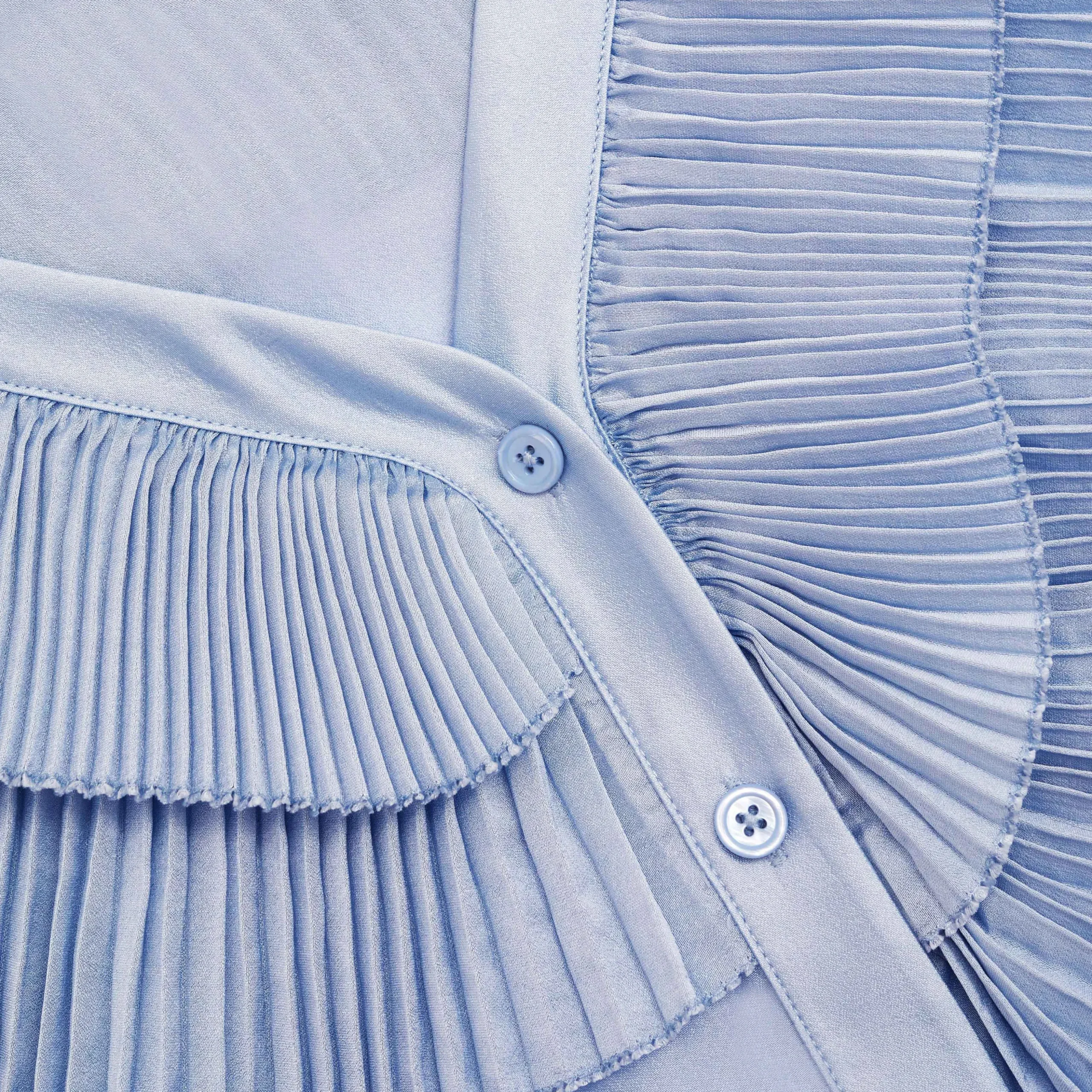 Satin Organza Blouse^self-portrait Store