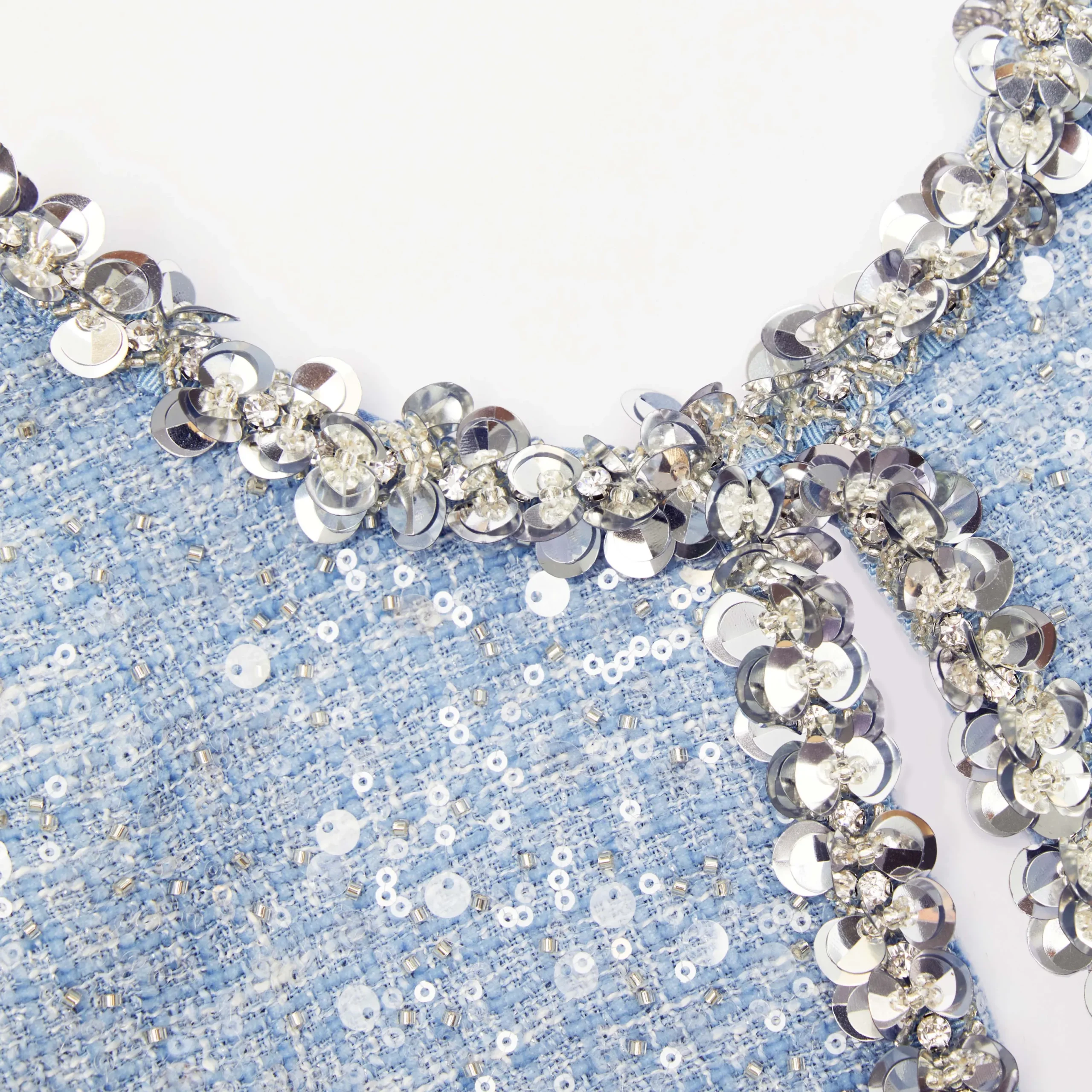 Sequin Boucle Mini Dress^self-portrait Store