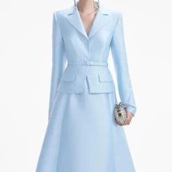 Tailored Taffeta Midi Dress^self-portrait Flash Sale