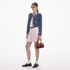 Print Denim Jacket^self-portrait Flash Sale