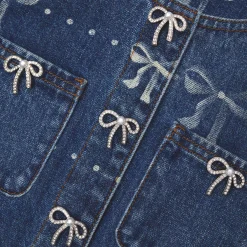Print Denim Jacket^self-portrait Flash Sale