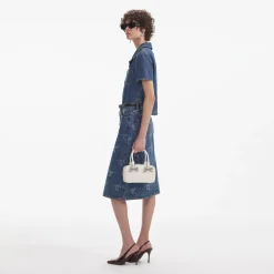 Trim Denim Top^self-portrait Online