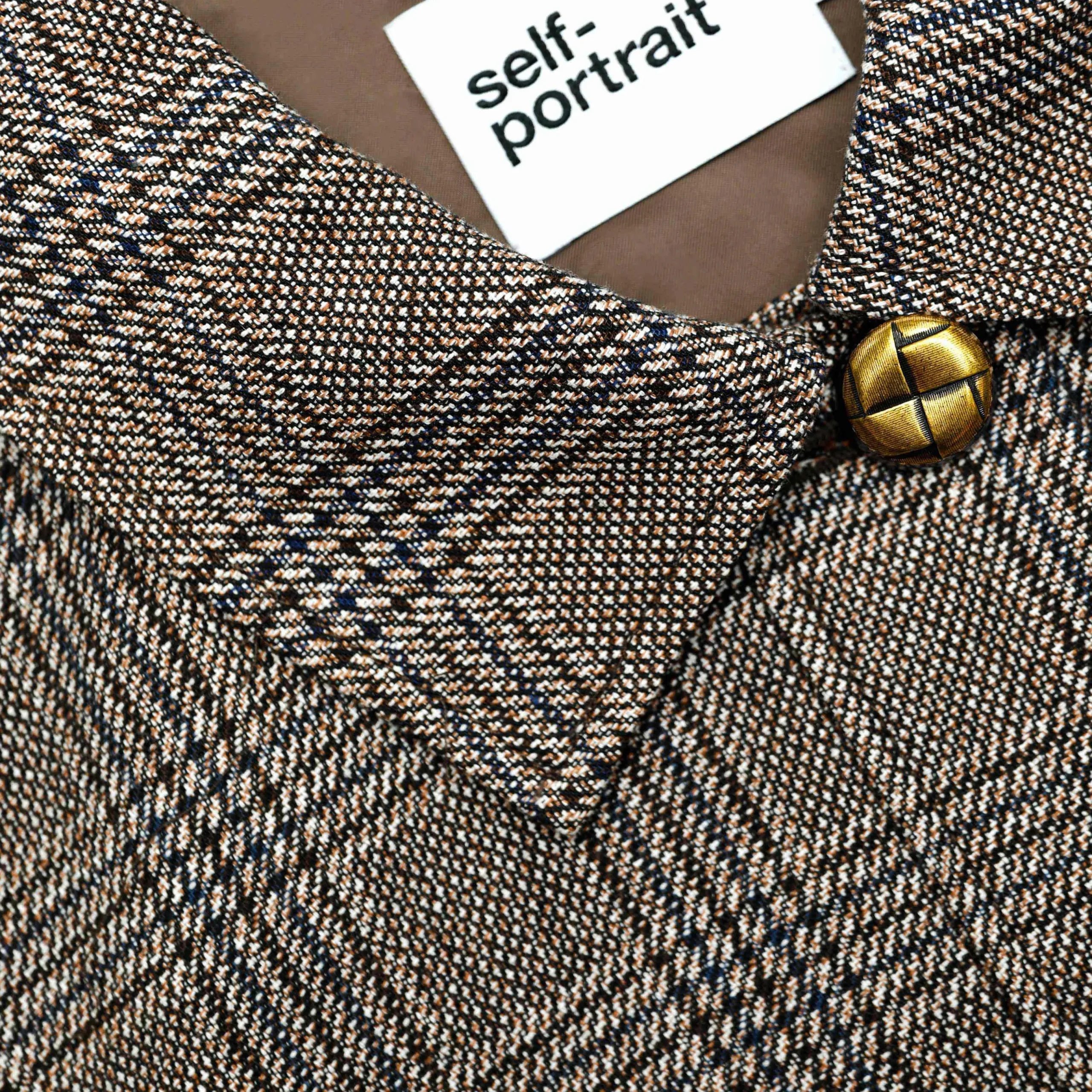 Check Jacket^self-portrait Hot