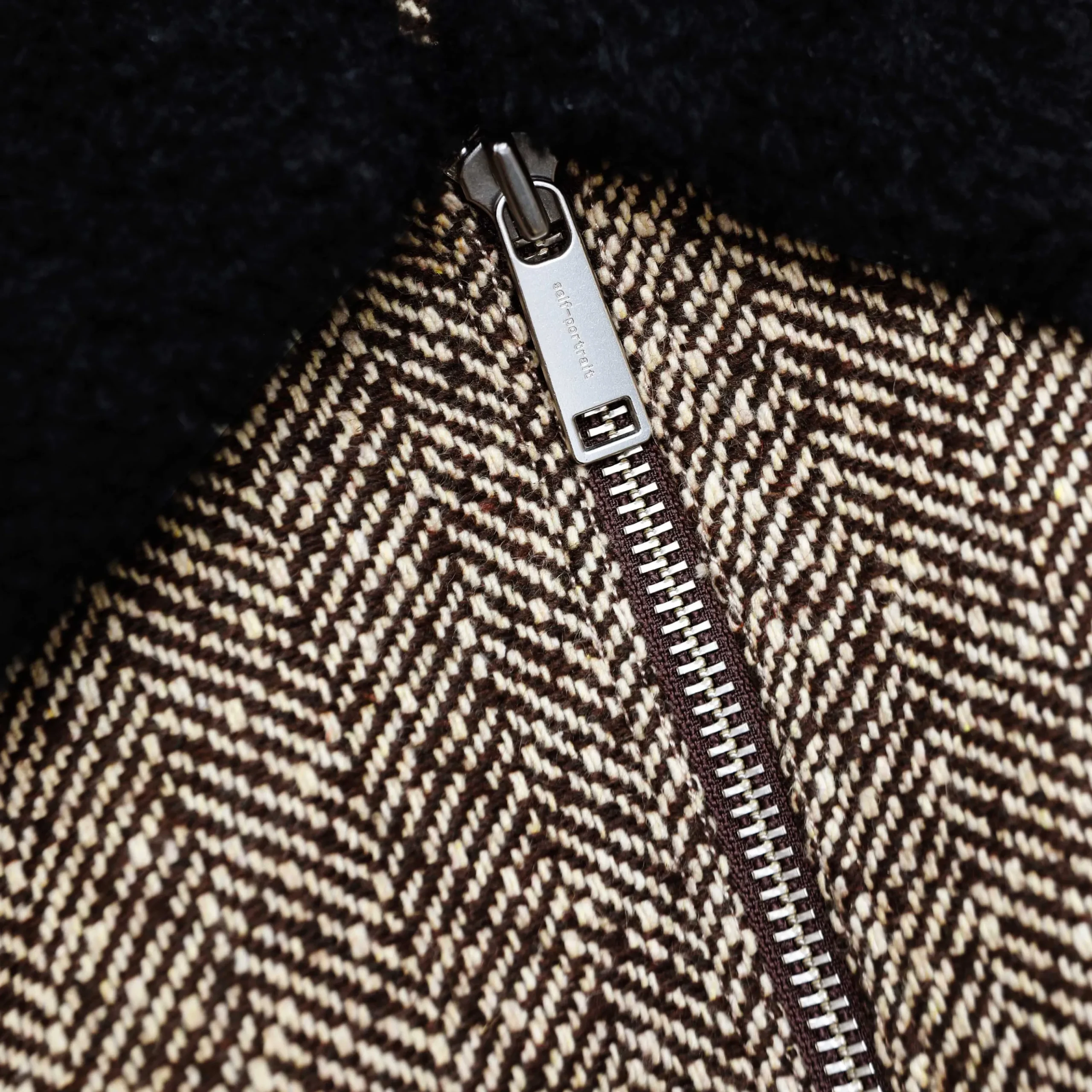Herringbone Jacket^self-portrait New