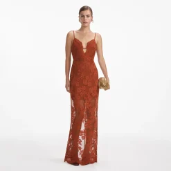 Lace Maxi Dress^self-portrait Sale