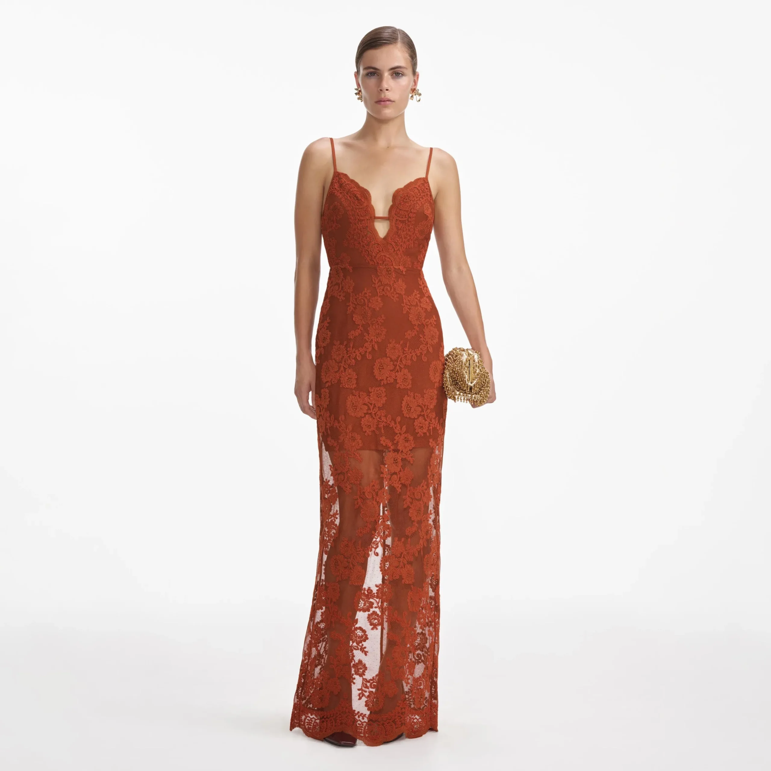 Lace Maxi Dress^self-portrait Sale