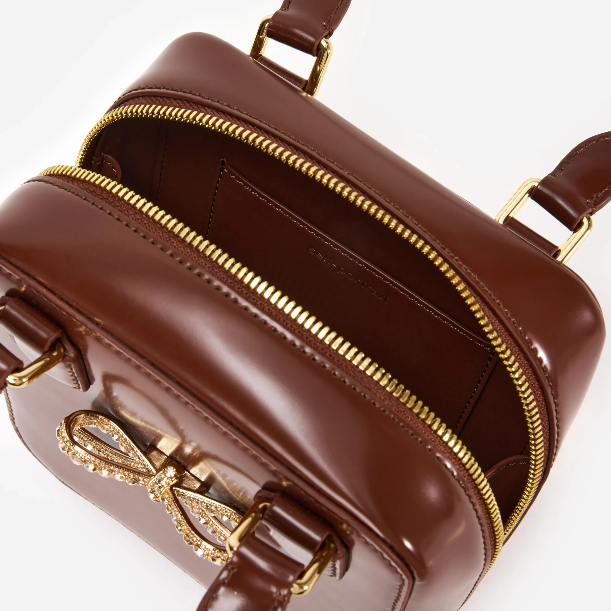 Leather Square Shoulder Bag^self-portrait Cheap
