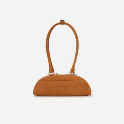 Suede Curved Shoulder Bag^self-portrait Shop