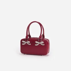 Leather Mini Tote Bag^self-portrait Clearance