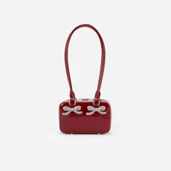 Leather Shoulder Bag^self-portrait Fashion