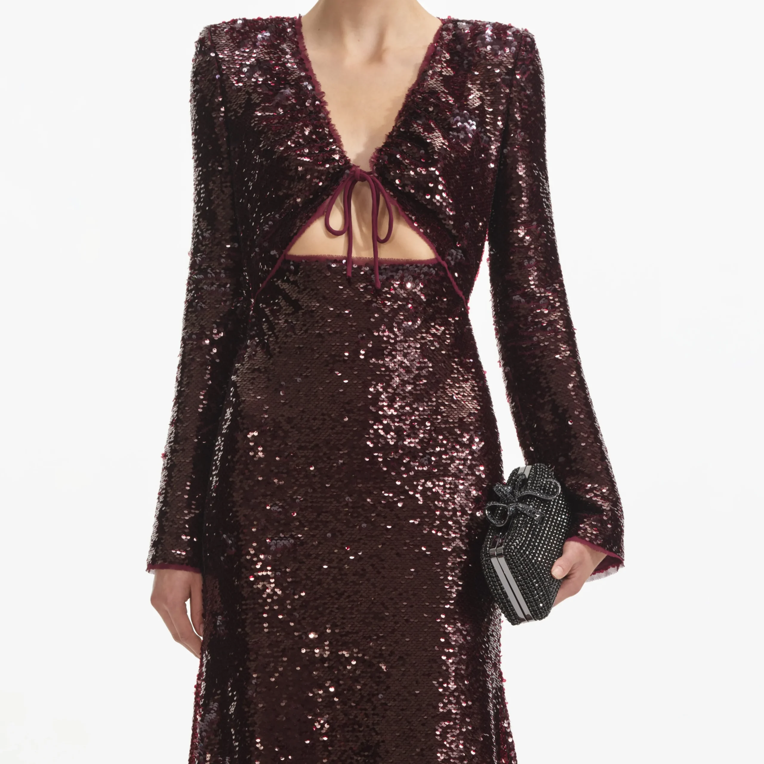 Sequin Midi Dress^self-portrait Store