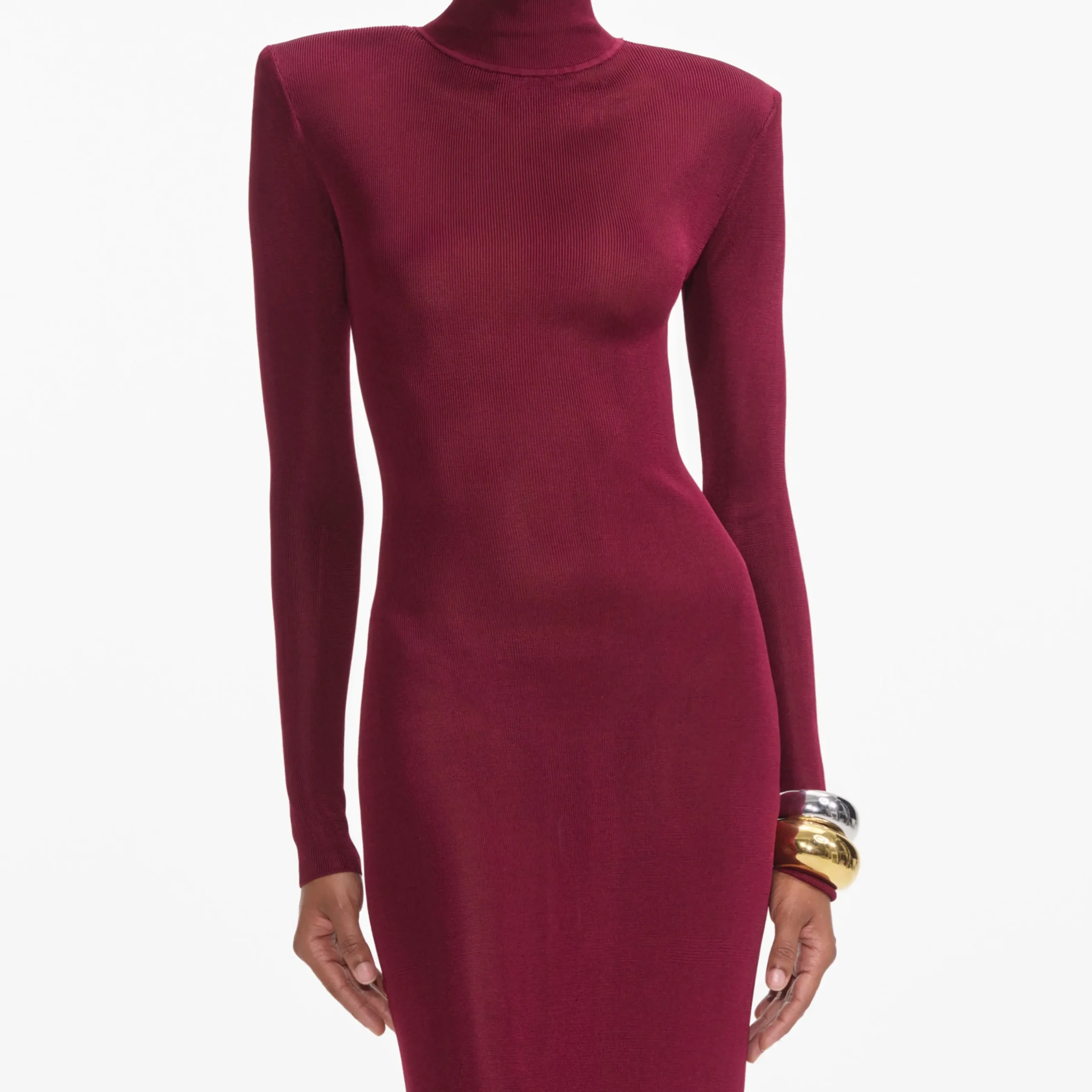 Viscose Knit Maxi Dress^self-portrait Sale