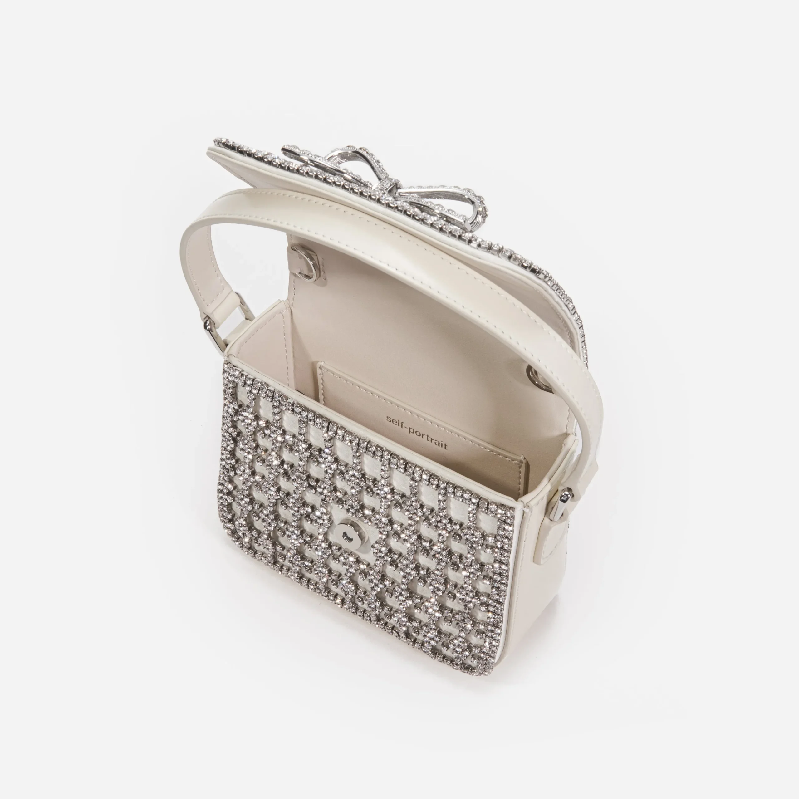Crystal Micro Bag^self-portrait Fashion