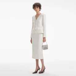 Crystal Micro Bag^self-portrait Fashion