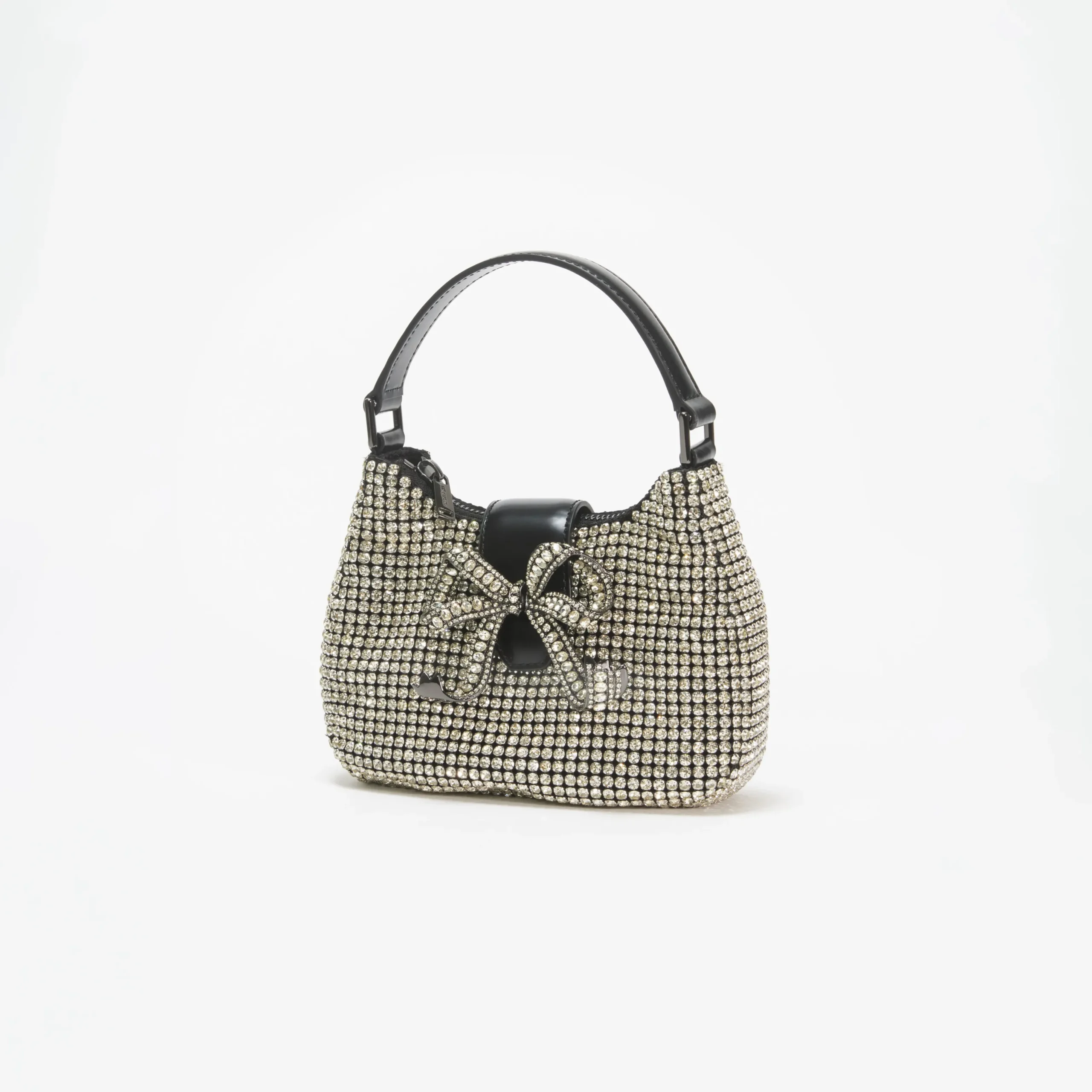 Diamante Crescent Bow Bag^self-portrait Online
