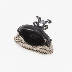 Diamante Crescent Bow Bag^self-portrait Online