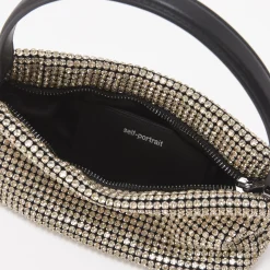 Diamante Small Hobo Bag^self-portrait Cheap