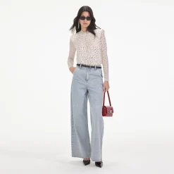 Mesh Rhinestone Top^self-portrait Best