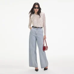 Mesh Rhinestone Top^self-portrait Best