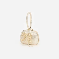 Rhinestone Top Handle Clutch Bag^self-portrait Outlet