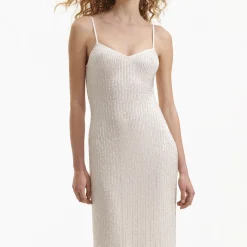 Beaded Mesh Maxi Dress^self-portrait Clearance