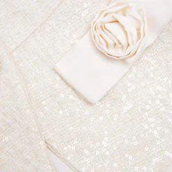 Boucle Bow Detail Maxi Dress^self-portrait Online