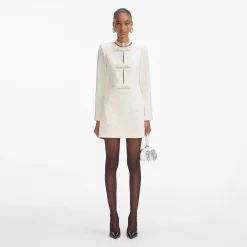 Boucle Diamante Bow Mini Dress^self-portrait Cheap