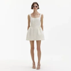 Boucle Mini Dress^self-portrait Sale