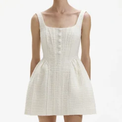 Boucle Mini Dress^self-portrait Sale