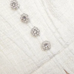 Boucle Peplum Mini Dress^self-portrait Sale