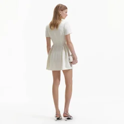 Boucle Short Sleeve Mini Dress^self-portrait Discount