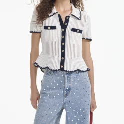 Crochet Top^self-portrait Cheap