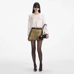 3D Flower Satin Jacket^self-portrait Fashion