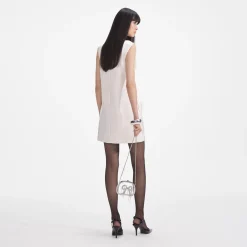 3D Flower Satin Mini Dress^self-portrait Clearance