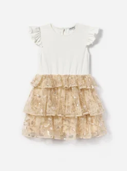 Jersey Sequin Tulle Dress^self-portrait Best Sale