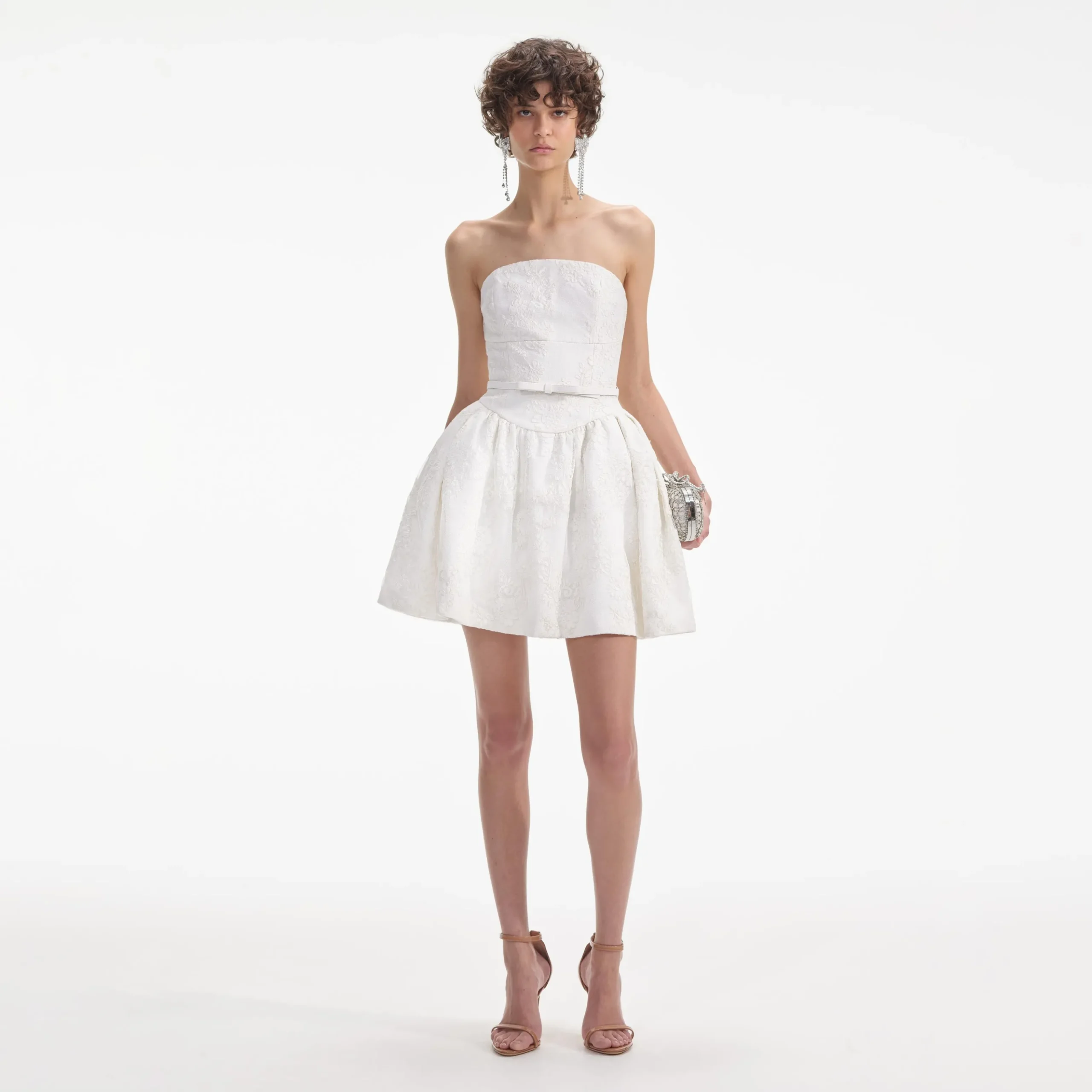 Lace Bandeau Mini Dress^self-portrait Best Sale