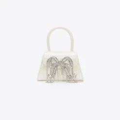 Leather Micro Bow Bag^self-portrait Online