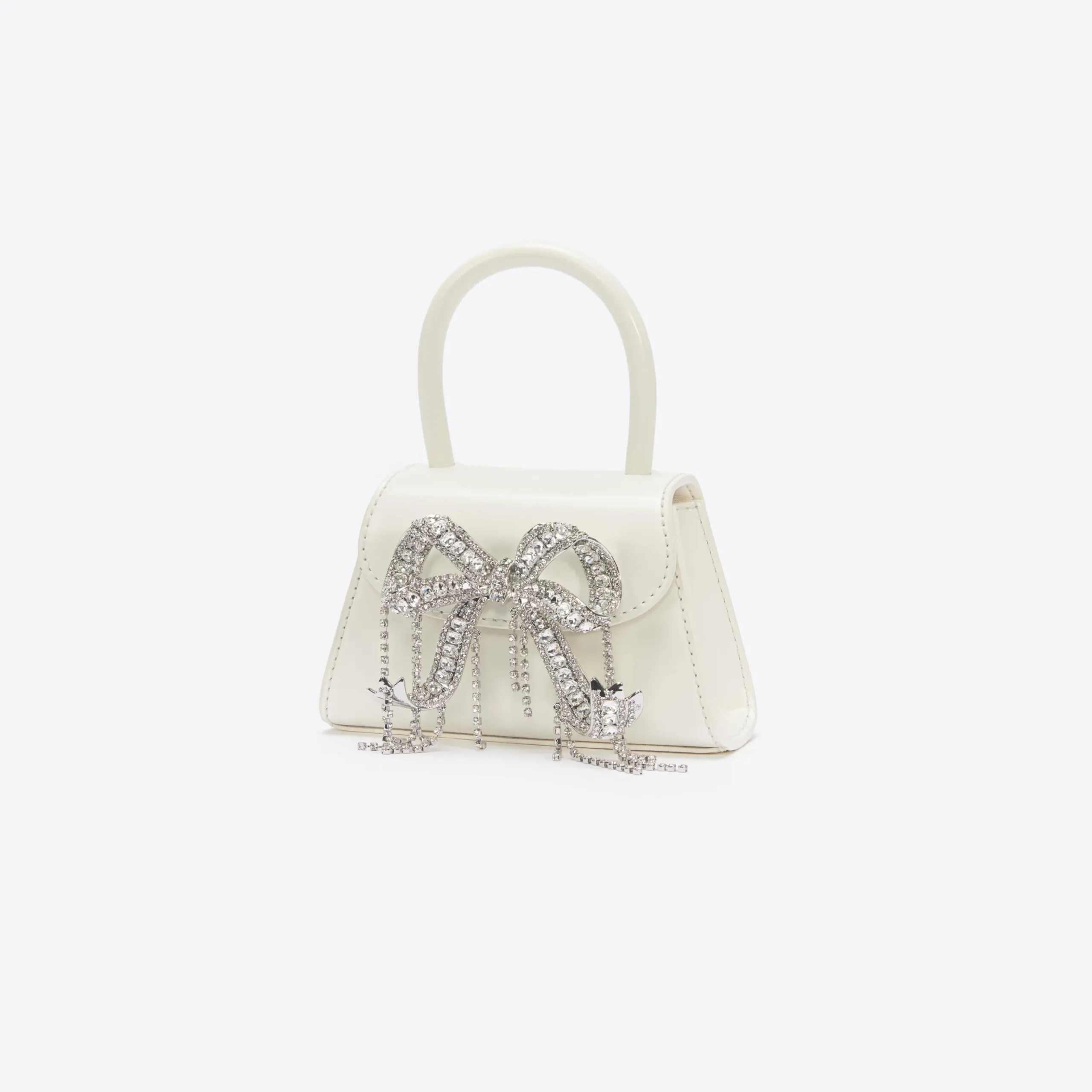 Leather Micro Bow Bag^self-portrait Online