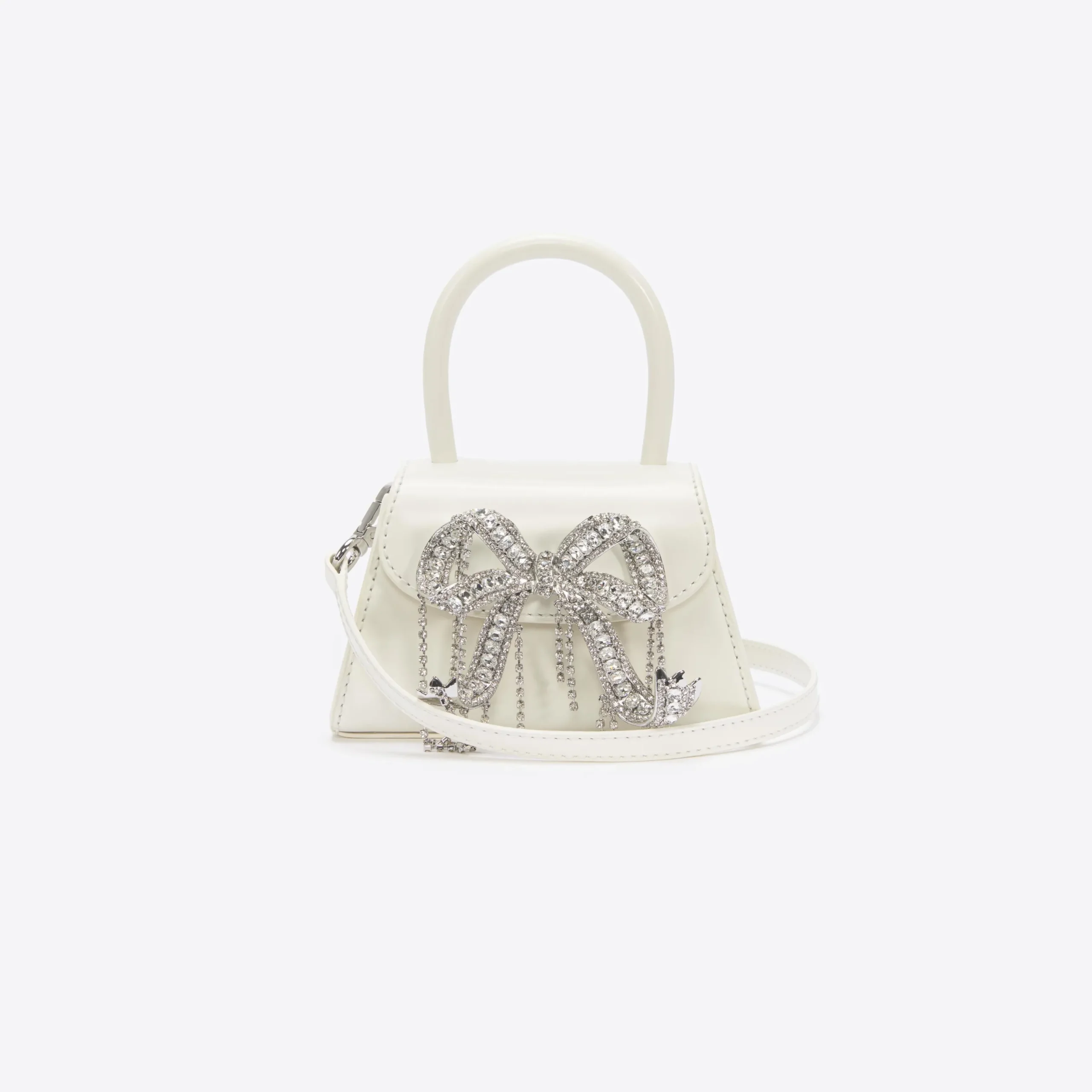 Leather Micro Bow Bag^self-portrait Online