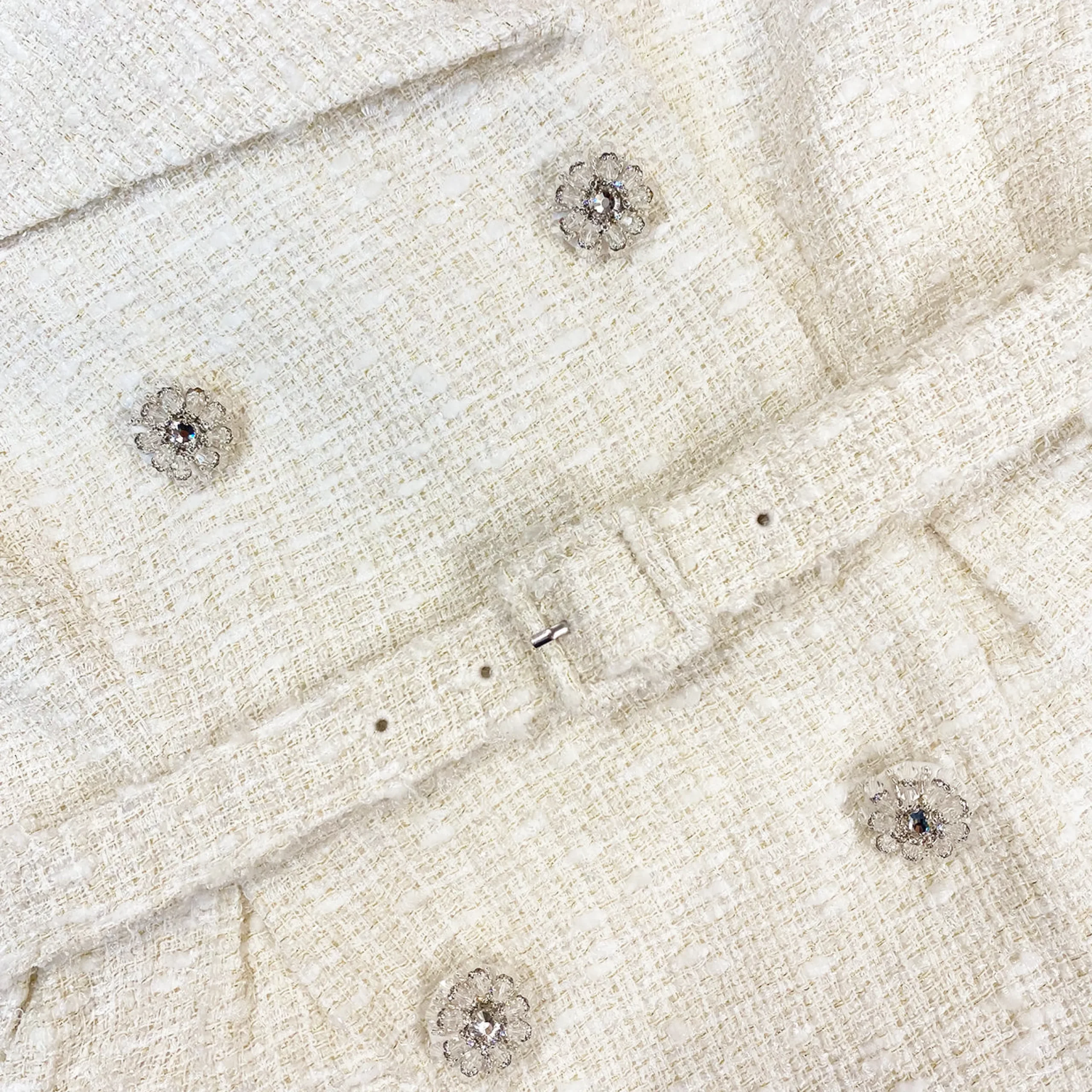 Off Shoulder Boucle Midi Dress^self-portrait Flash Sale