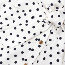 Polka Dot Satin Blouse^self-portrait Online