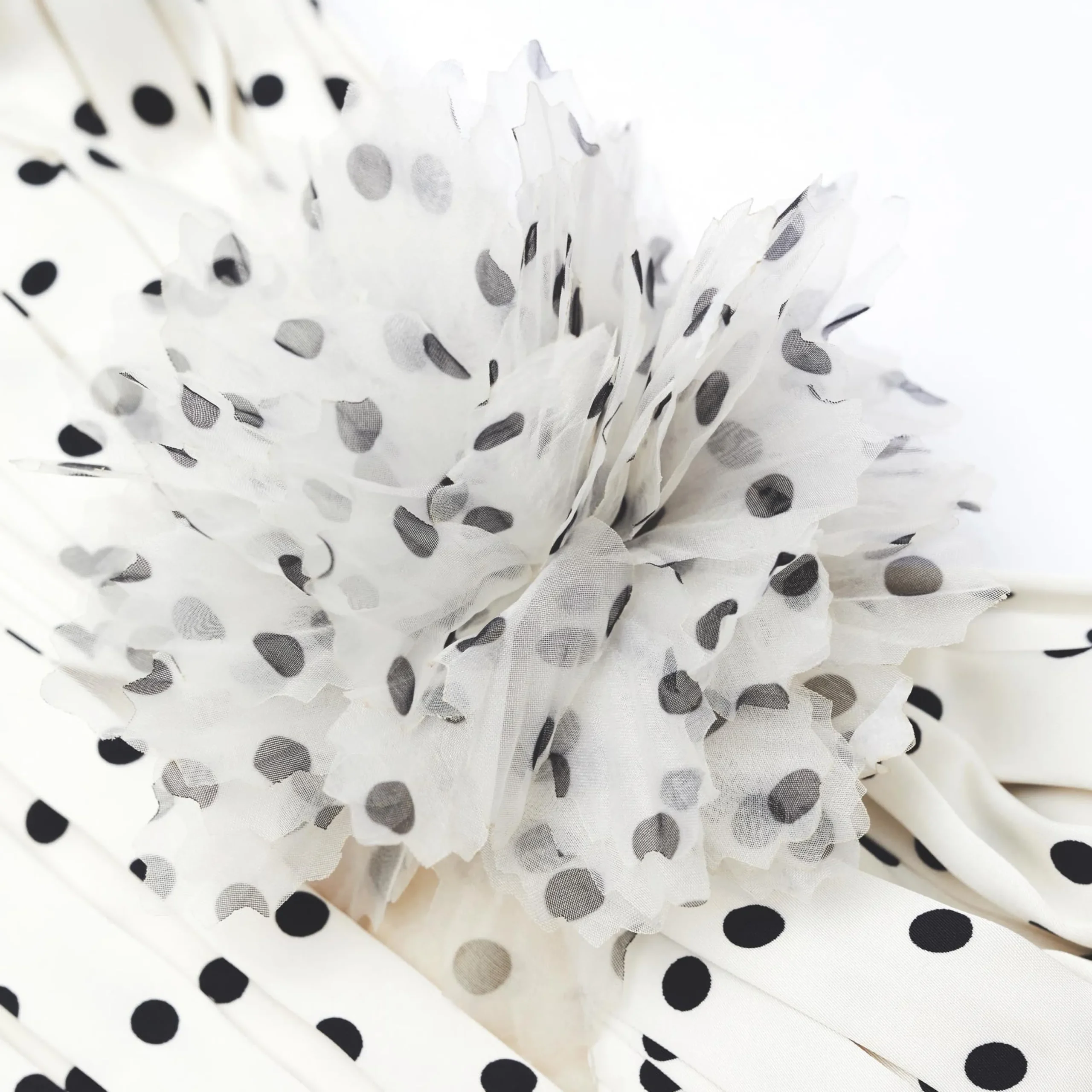 Polka Dot Satin Top^self-portrait New