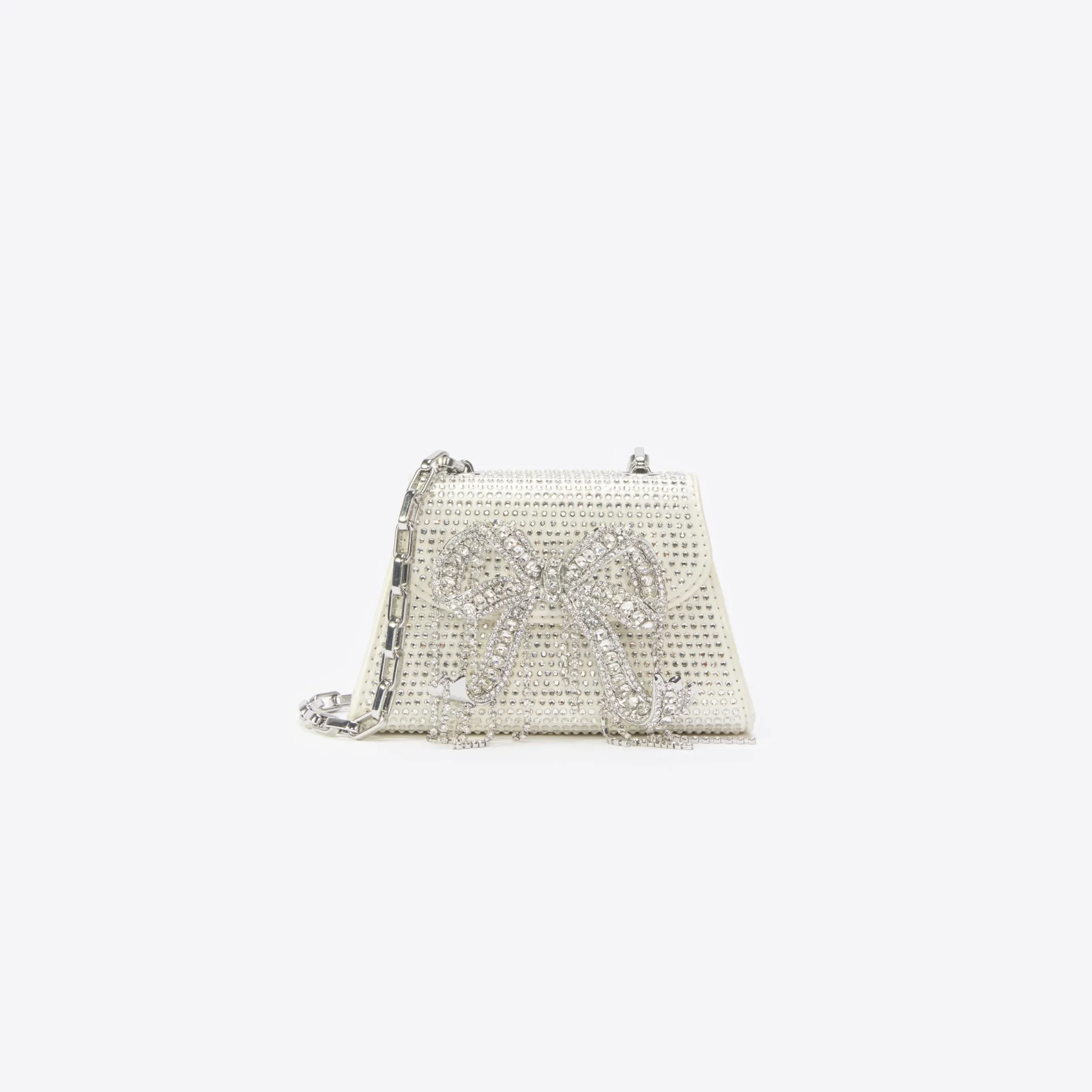 Rhinestone Micro Bow Bag^self-portrait Online