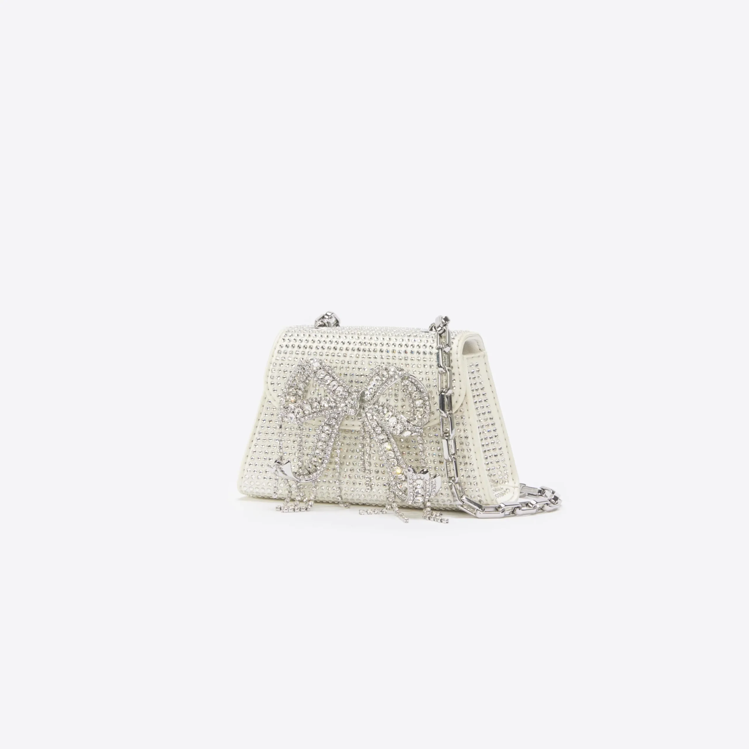 Rhinestone Micro Bow Bag^self-portrait Online