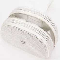 Rhinestone Top Handle Micro Bag^self-portrait Best