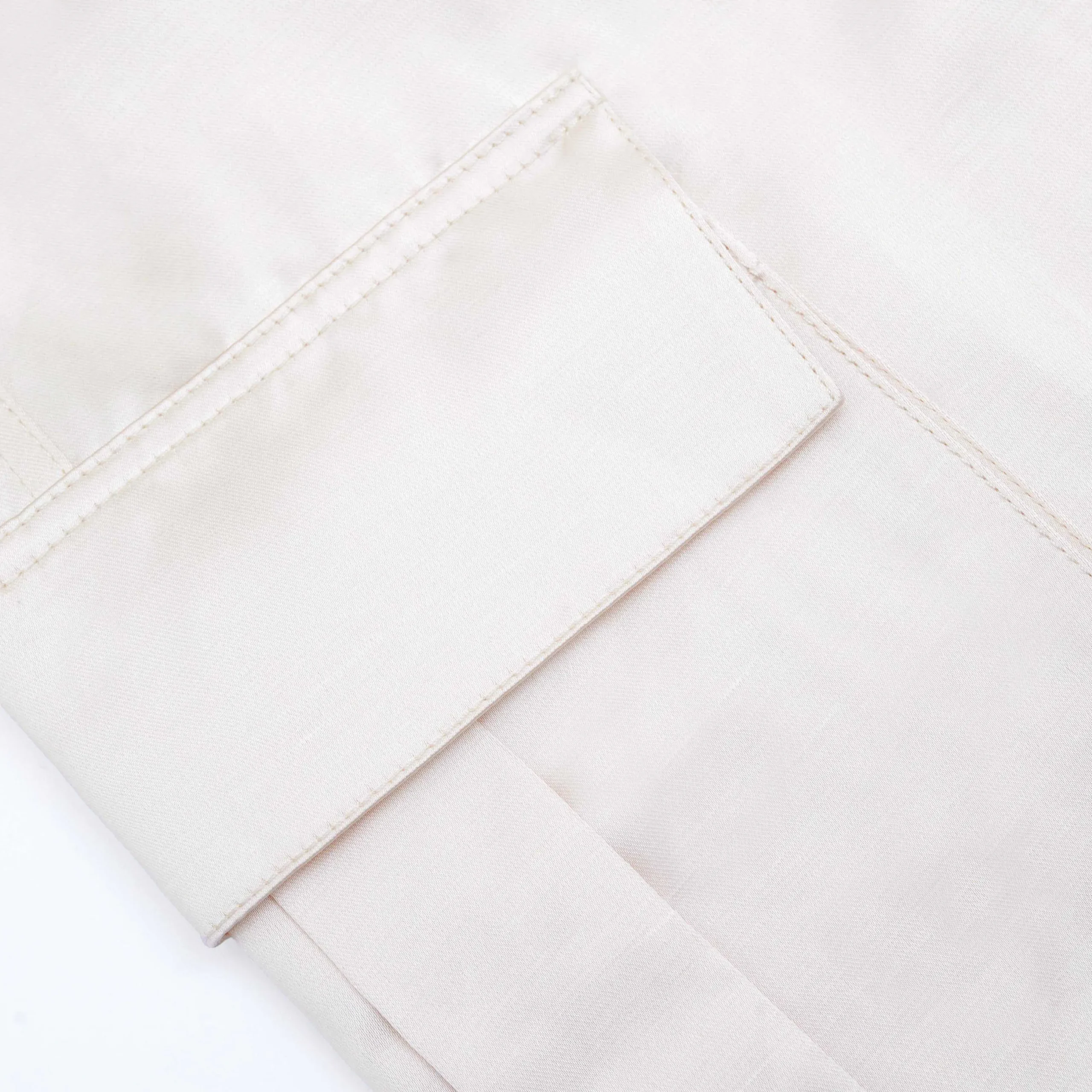 Satin Cargo Trousers^self-portrait Best Sale