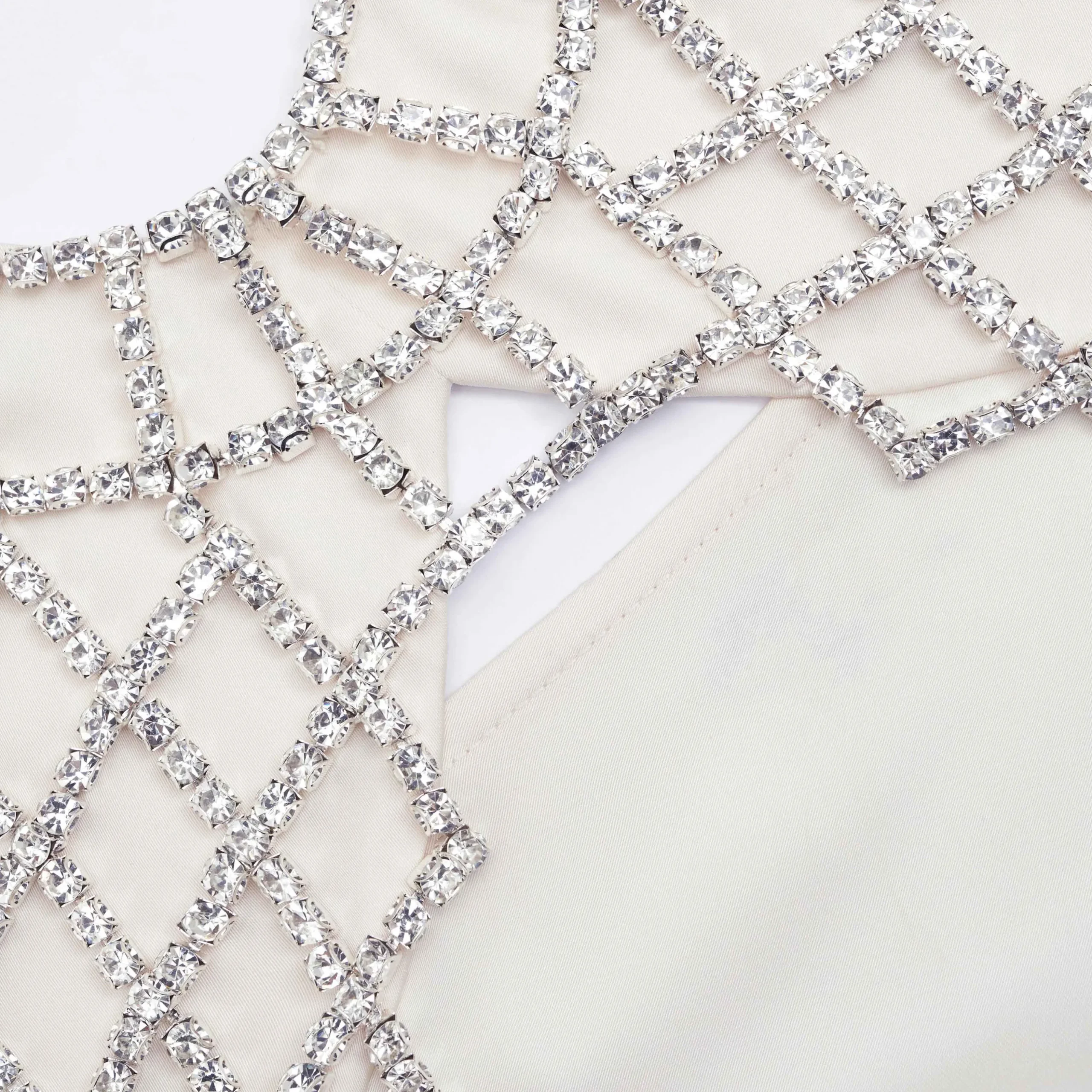 Satin Diamante Bralette Maxi Dress^self-portrait Hot