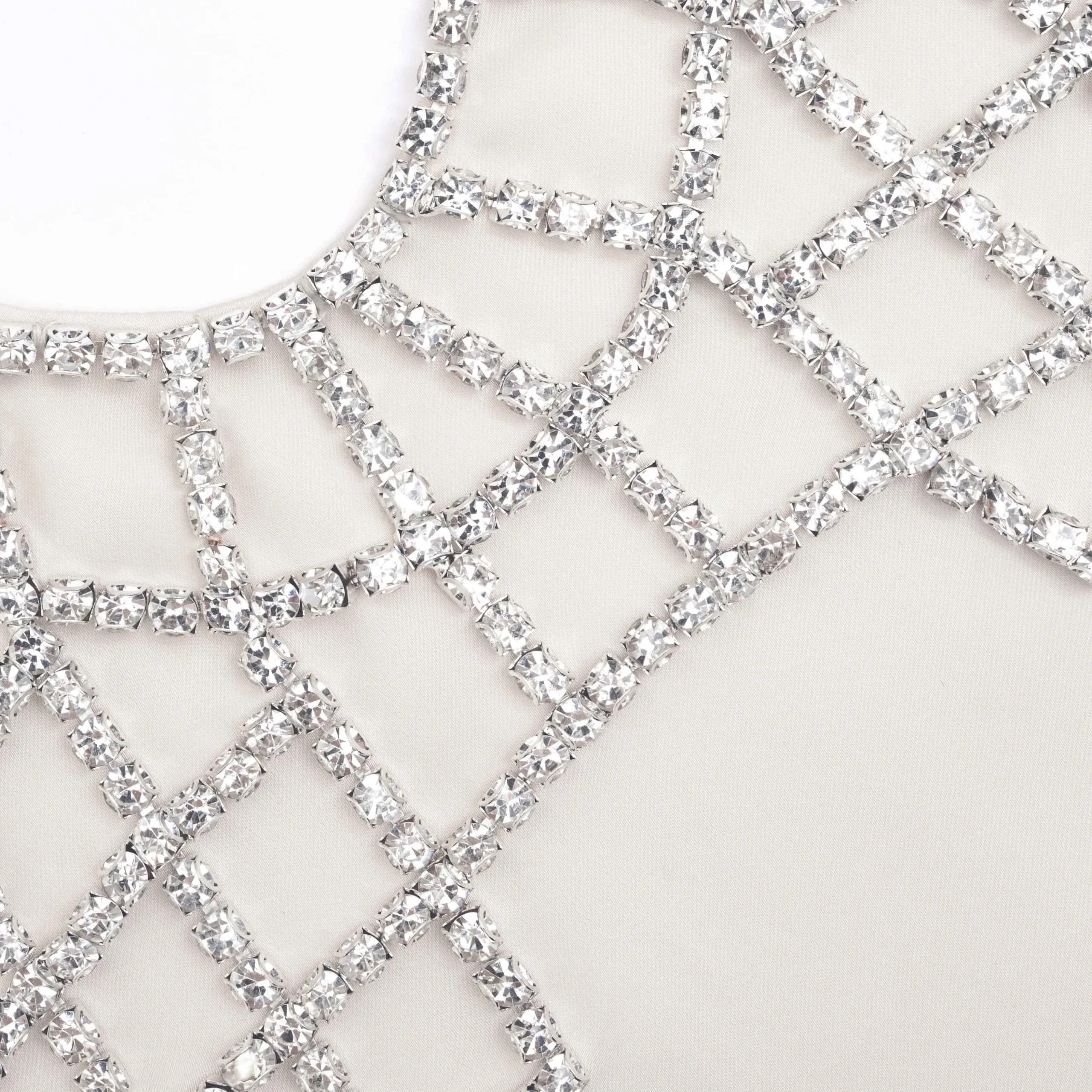 Satin Diamante Bralette Mini Dress^self-portrait Outlet