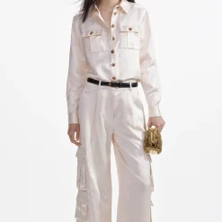 Satin Shirt^self-portrait Cheap